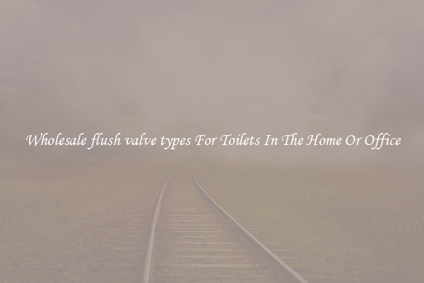 Wholesale flush valve types For Toilets In The Home Or Office