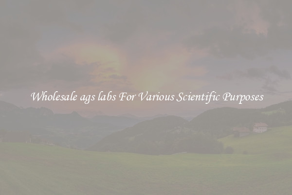 Wholesale ags labs For Various Scientific Purposes