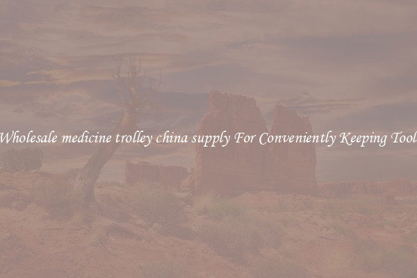 Wholesale medicine trolley china supply For Conveniently Keeping Tools