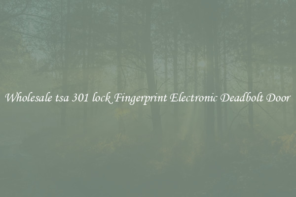 Wholesale tsa 301 lock Fingerprint Electronic Deadbolt Door 