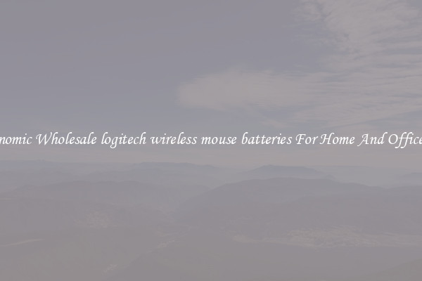 Ergonomic Wholesale logitech wireless mouse batteries For Home And Office Use.